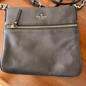 Kate Spade Brown Leather Crossbody Bag